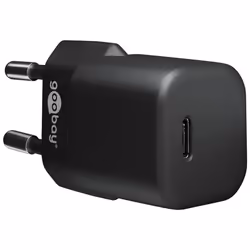 Goobay 64574 Caricabatterie per dispositivi mobili Smartphone Nero AC Ricarica rapida Interno