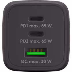 Goobay 64753 Caricabatterie per dispositivi mobili Cuffie, Smartphone, Tablet Nero AC Ricarica rapida Interno - Vista aggiuntiva 5
