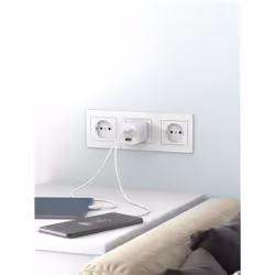 Goobay 64754 Caricabatterie per dispositivi mobili Cuffie, Computer portatile, Smartphone Bianco AC Ricarica rapida Interno - Vista aggiuntiva 5
