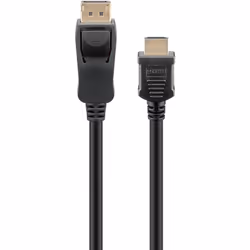 Goobay 64844 cavo e adattatore video 5 m DisplayPort HDMI tipo A (Standard) Nero