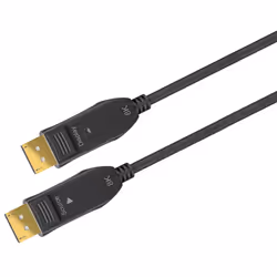 Goobay 64868, 30 m, DisplayPort, DisplayPort, Maschio, Maschio, Nero