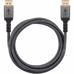 Goobay 65267 cavo DisplayPort 5 m Nero, Argento - Vista aggiuntiva 4