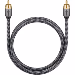 Goobay 65296 cavo audio 10 m RCA Argento, Nero - Vista aggiuntiva 4