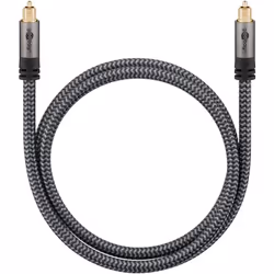 Goobay 65305 cavo audio 2 m Toslink Nero, Argento - Vista aggiuntiva 4