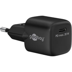Goobay 65403 Caricabatterie per dispositivi mobili Universale Nero AC Ricarica rapida Interno