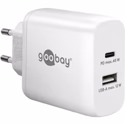 Goobay 65412, Interno, AC, Bianco