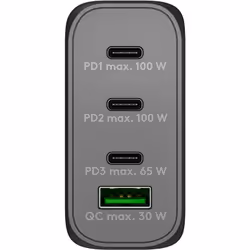Goobay 65555 Caricabatterie per dispositivi mobili Computer portatile, Smartphone Nero AC Ricarica rapida Interno - Vista aggiuntiva 4