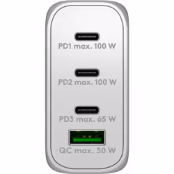 Goobay 65556 Caricabatterie per dispositivi mobili Computer portatile, Smartphone Bianco AC Ricarica rapida Interno - Vista aggiuntiva 4