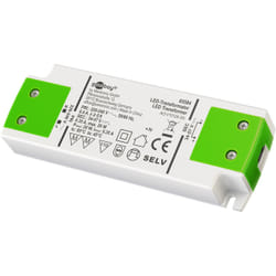 Goobay 65584 trasformatore di corrente Bianco, Verde 0,35 A