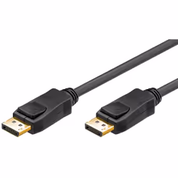 Goobay 65924 cavo DisplayPort 3 m Nero