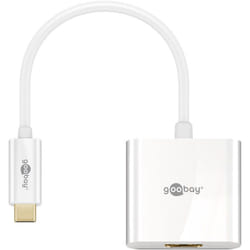 Goobay 66259 adattatore grafico USB Bianco