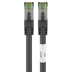 Goobay 66722 cavo di rete Nero 2 m Cat8.1 S/FTP (S-STP)
