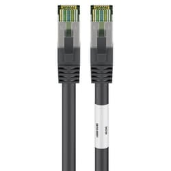 Goobay 66729 cavo di rete Nero 25 m Cat8.1 S/FTP (S-STP)