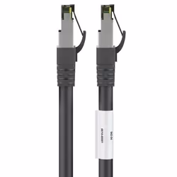 Goobay 66729 cavo di rete Nero 25 m Cat8.1 S/FTP (S-STP)