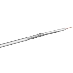 Goobay 67018 cavo coassiale 100 m Bianco