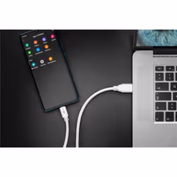Goobay 67188 cavo USB USB 3.2 Gen 1 (3.1 Gen 1) 1 m USB C USB A Bianco