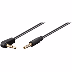Goobay 67782 cavo audio 0,5 m 3.5mm Nero - Vista aggiuntiva 2