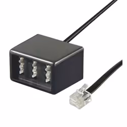 Goobay TEL ADAP RJ11 - TAE NFN, TAE, RJ-11, Nero