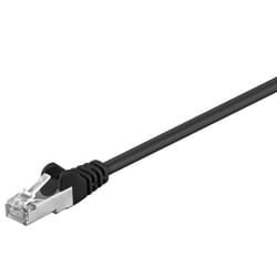 Goobay 68669 cavo di rete Nero 2 m Cat5e SF/UTP (S-FTP)