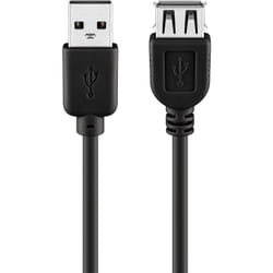 Goobay 68904 cavo USB USB 2.0 3 m USB A Nero