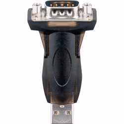 Goobay 69822, USB, RS-232, 1,5 m, Nero