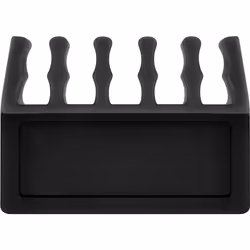 Goobay 70433 organizer per cavi Scrivania Supporto per cavo Nero 2 pz - Vista aggiuntiva 5