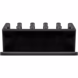 Goobay 70433 organizer per cavi Scrivania Supporto per cavo Nero 2 pz - Vista aggiuntiva 7