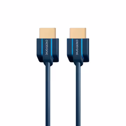 ClickTronic 70704, 2 m, HDMI tipo A (Standard), HDMI tipo A (Standard), 3840 x 2160 Pixel, Compatibilità 3D, Blu