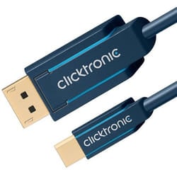ClickTronic 70737 cavo DisplayPort 1 m Mini DisplayPort Blu