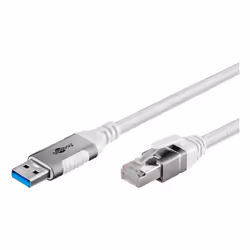 Goobay 74161 cavo di rete Bianco 5 m Cat6 F/UTP (FTP) - Vista aggiuntiva 4