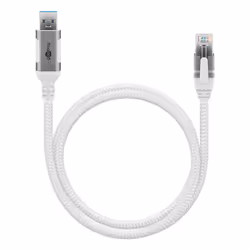 Goobay 74161 cavo di rete Bianco 5 m Cat6 F/UTP (FTP) - Vista aggiuntiva 5