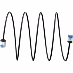 Goobay 74320 cavo di rete Nero 3 m Cat6a U/FTP (STP) - Vista aggiuntiva 4