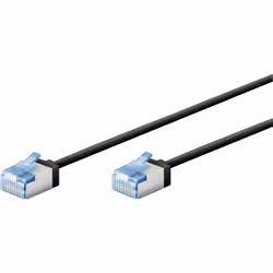 Goobay 74320 cavo di rete Nero 3 m Cat6a U/FTP (STP) - Vista aggiuntiva 5