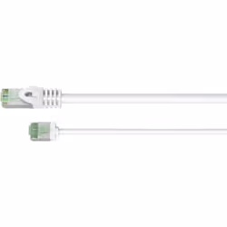Goobay 74361 cavo di rete Bianco 2 m Cat8.1 U/FTP (STP) - Vista aggiuntiva 5