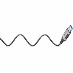 Goobay 74395 adattatore per inversione del genere dei cavi USB 3.0 type A RJ45 Nero, Argento - Vista aggiuntiva 7