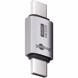 Goobay 74448 adattatore per inversione del genere dei cavi USB-C Argento - Vista aggiuntiva 2