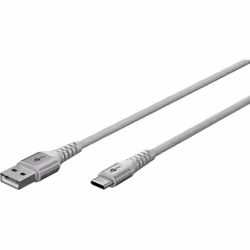 Goobay 74529 cavo USB USB 2.0 0,5 m USB C USB A Bianco
