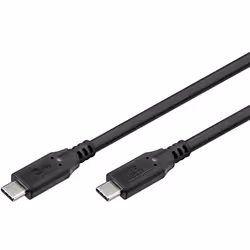 Goobay 74729 cavo USB USB 3.2 Gen 1 (3.1 Gen 1) 3 m USB C Nero