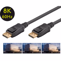 Goobay 74778 cavo DisplayPort 2 m Nero - Vista aggiuntiva 3