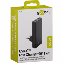 Goobay 75723 Caricabatterie per dispositivi mobili Universale Nero AC Ricarica rapida Interno - Vista aggiuntiva 3