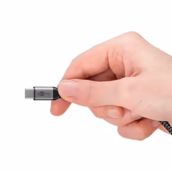 Goobay 75739 cavo USB 1,5 m USB C 2 x USB C Nero, Grigio - Vista aggiuntiva 8
