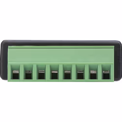 Goobay 76736 adattatore per inversione del genere dei cavi Terminal Block 8-pin RJ-45 (8P8C) Nero