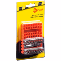 Fixpoint 77044 punta per cacciavite 33 pz
