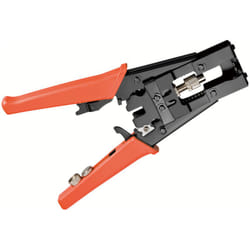 Fixpoint 77268 pinza crimpatrice Nero, Arancione