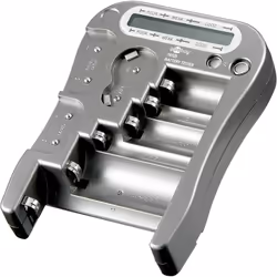 Goobay 78325 tester per batterie Grigio