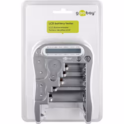 Goobay 78325 tester per batterie Grigio - Vista aggiuntiva 4
