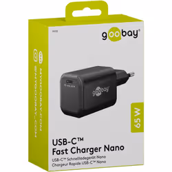 Goobay 79155 Caricabatterie per dispositivi mobili Universale Nero AC Ricarica rapida Interno - Vista aggiuntiva 2