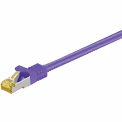 Goobay 91681, 30 m, Cat7, S/FTP (S-STP), RJ-45, RJ-45, Viola