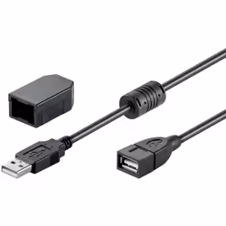 Goobay 93284 cavo USB USB 2.0 2 m USB A Nero