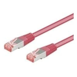 Goobay CAT 6-2000 SSTP PIMF 20.0m cavo di rete Magenta 20 m